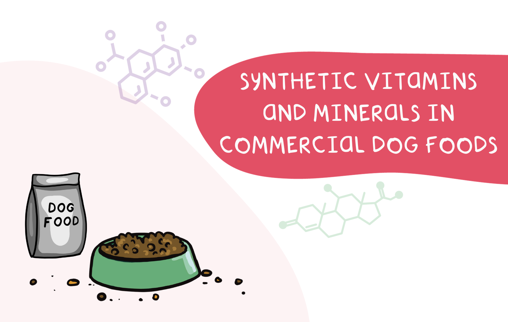 Synthetic Vitamins and Minerals in Commercial Dog Foods
